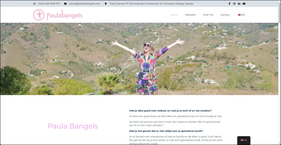 Website Paula Bangels